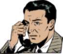 Homme qui téléphone